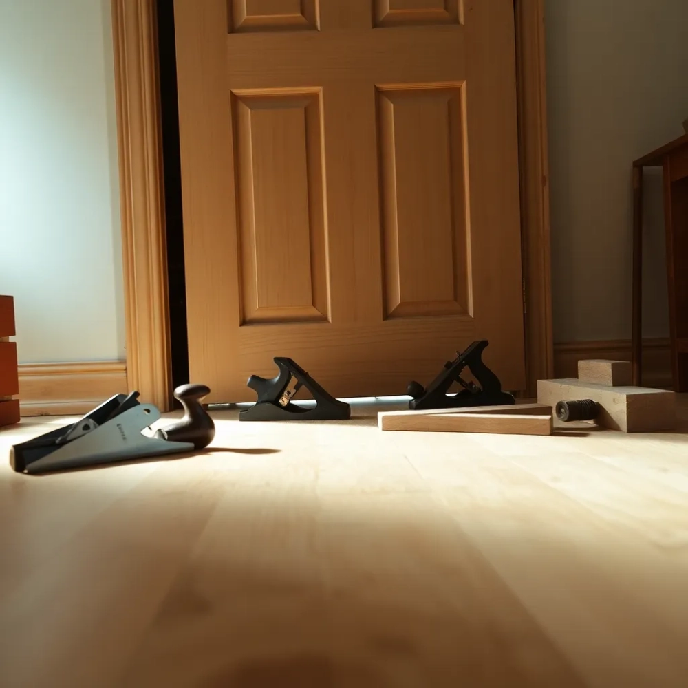 Czym przyciąć drzwi