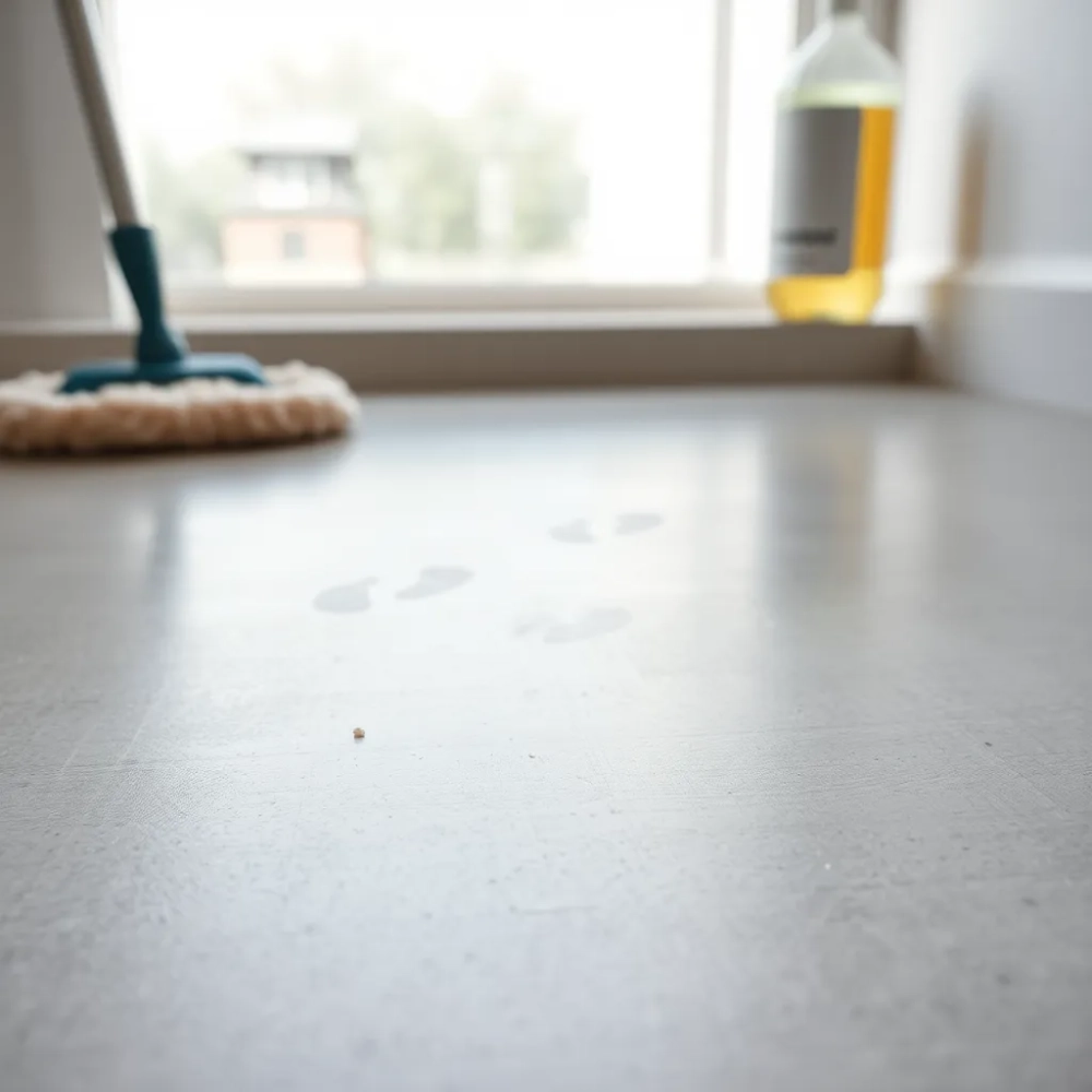 Czym umyć podłogę żeby się nie kleiła