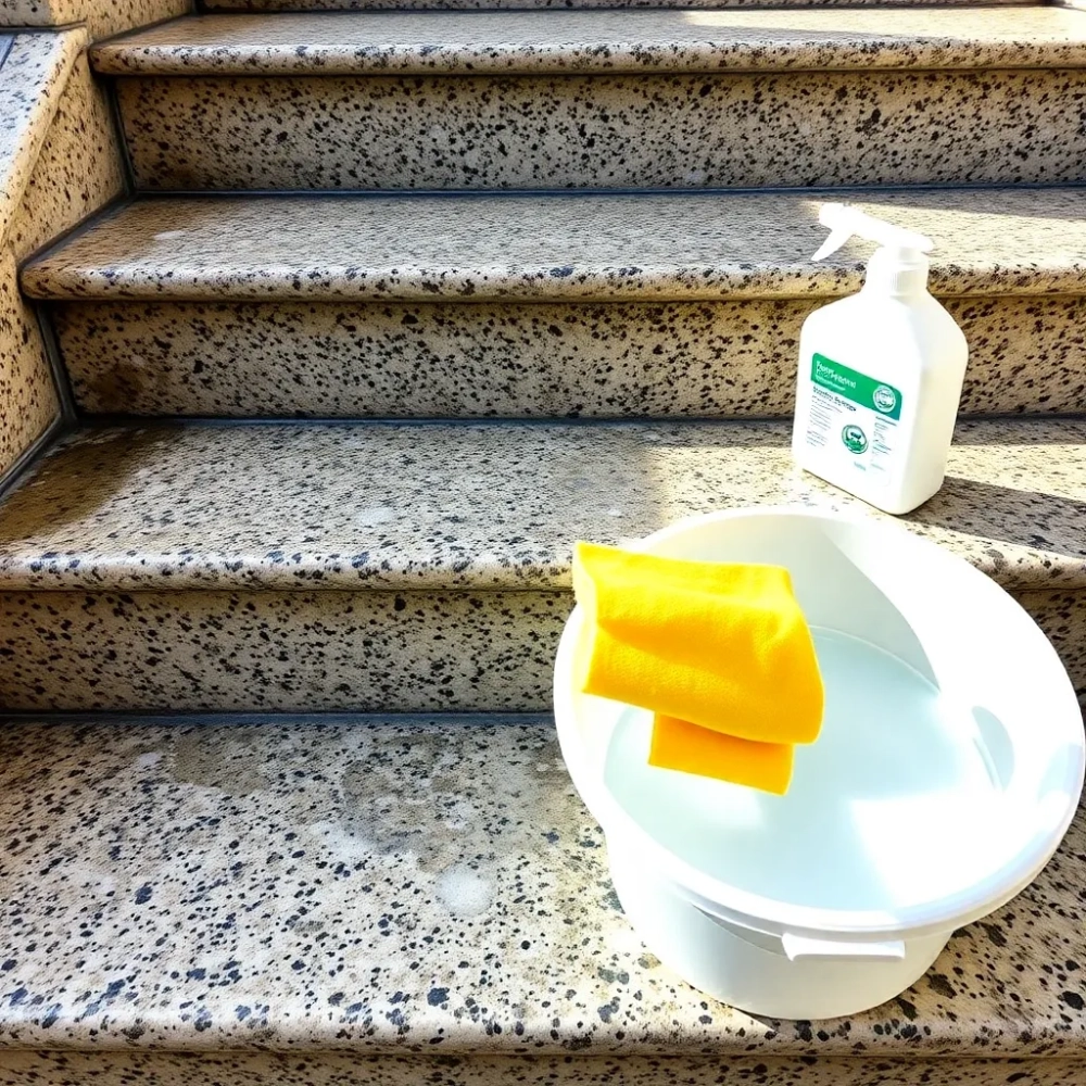 Czym wyczyścić schody granitowe