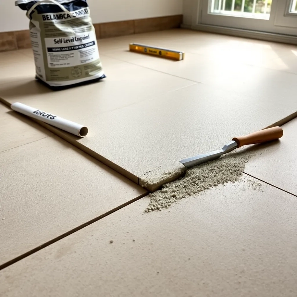 Czym wyrównać taras pod płytki