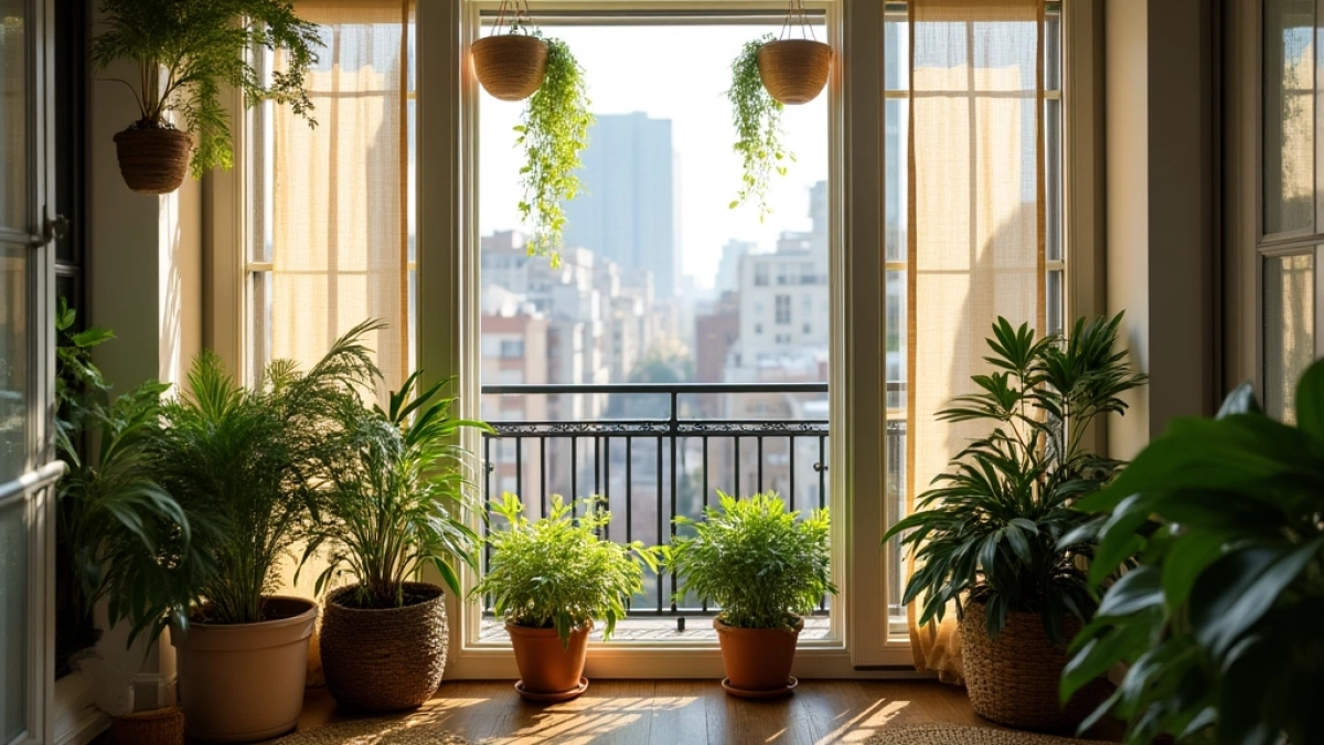 czym zasłonić balustradę na balkonie