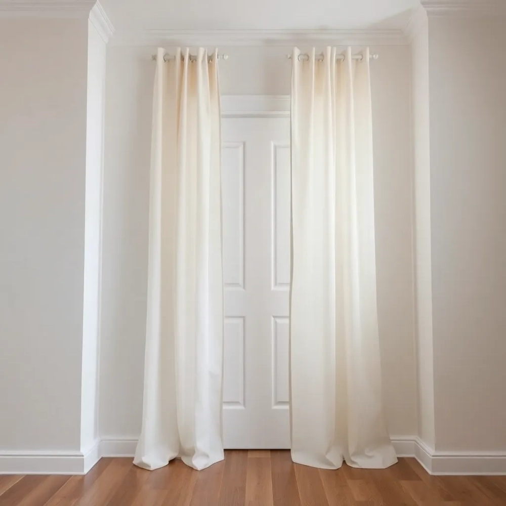 Czym zasłonić drzwi w pokoju