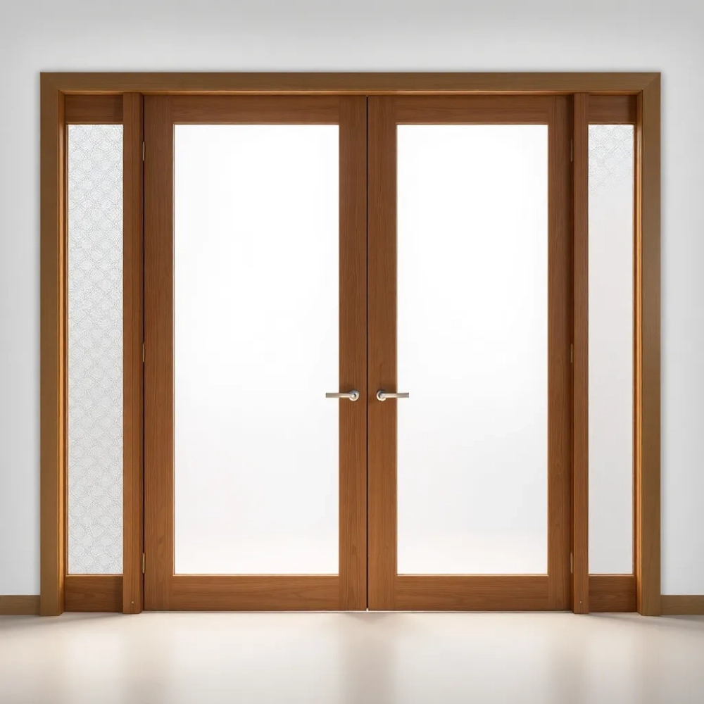 Czym zasłonić szyby w drzwiach pokojowych