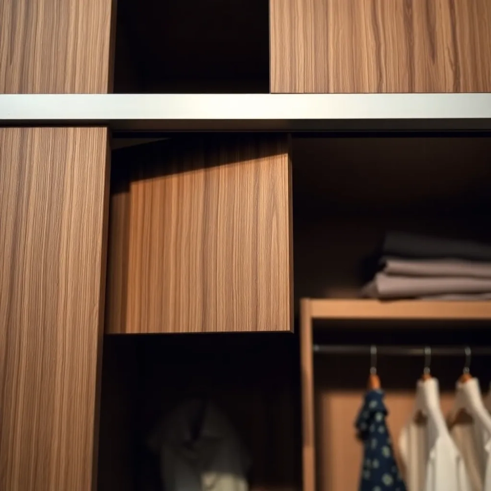 Drzwi przesuwne w szafie same się otwierają