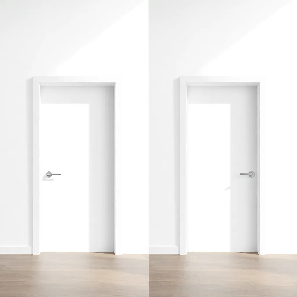 Drzwi przylgowe czy bezprzylgowe które lepsze