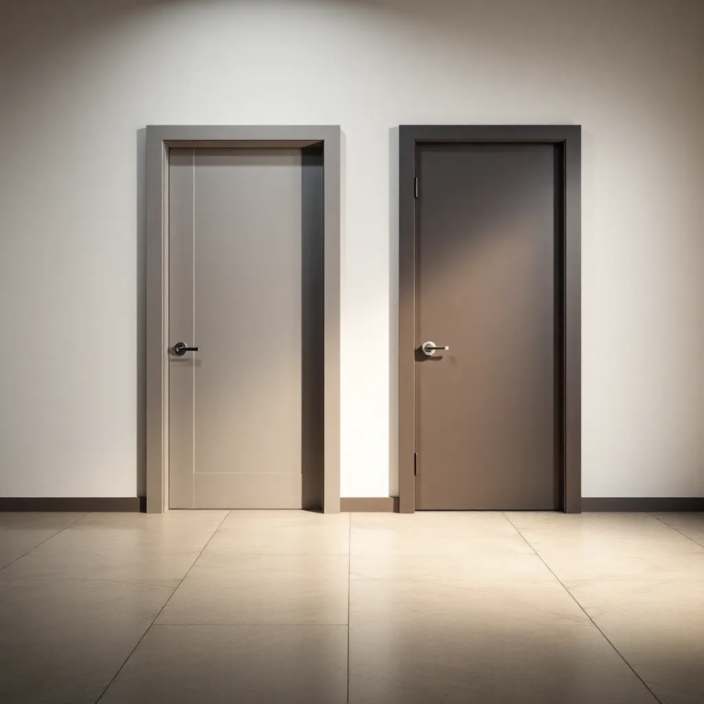Drzwi przylgowe i bezprzylgowe różnica w cenie