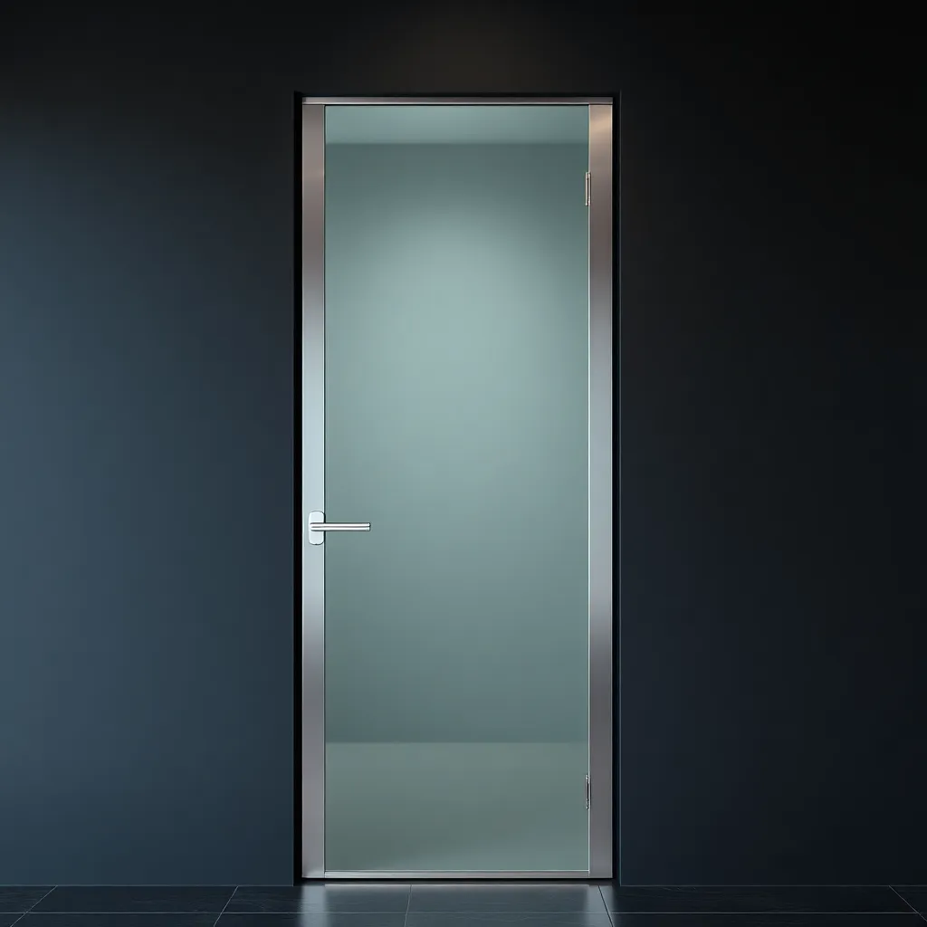 Drzwi szklane w kasecie