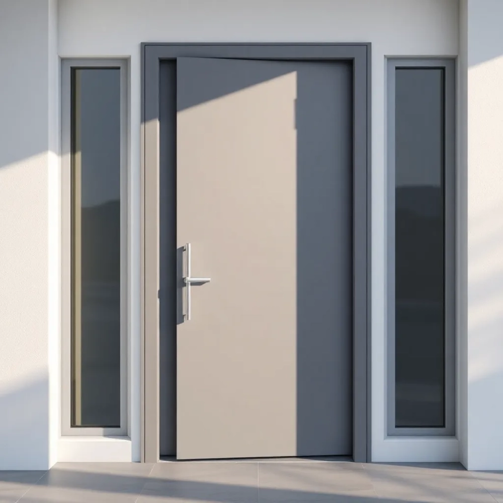 Drzwi zewnętrzne 90 z ościeżnicą lewe