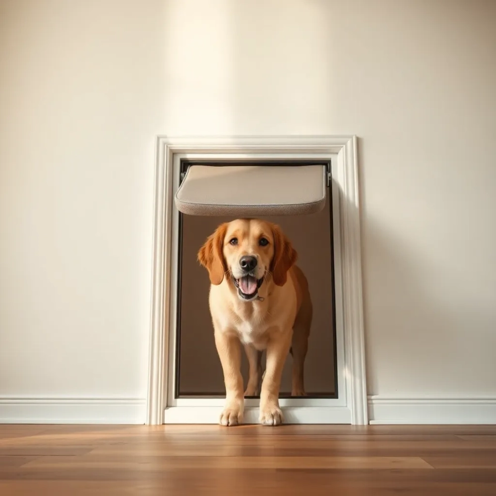 drzwiczki dla psa  energooszczędne