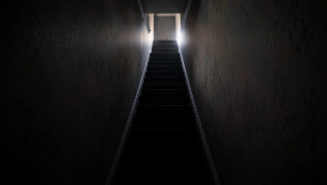 Efekt głębi w fototapetach do małego korytarza