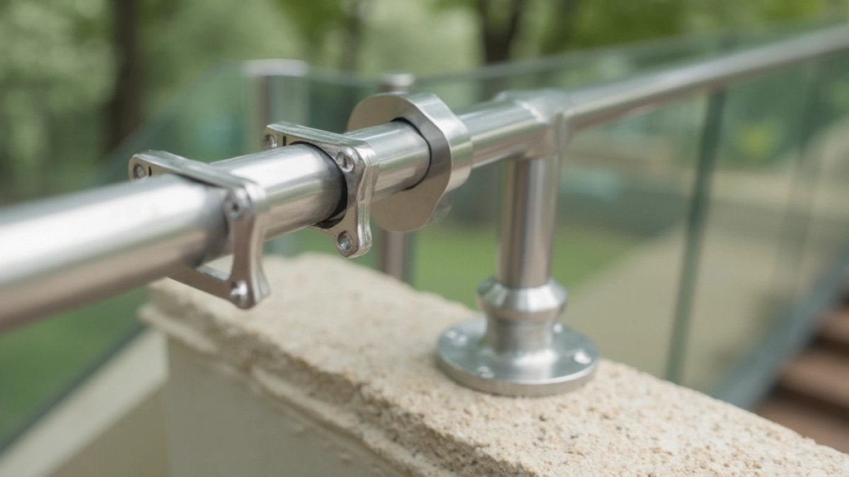 Elementy balustrady ze stali nierdzewnej