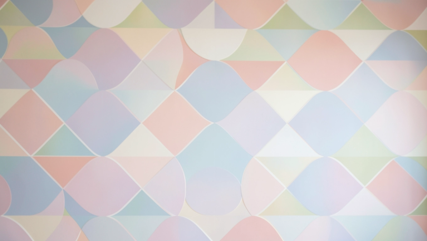 fototapet geometrie paste