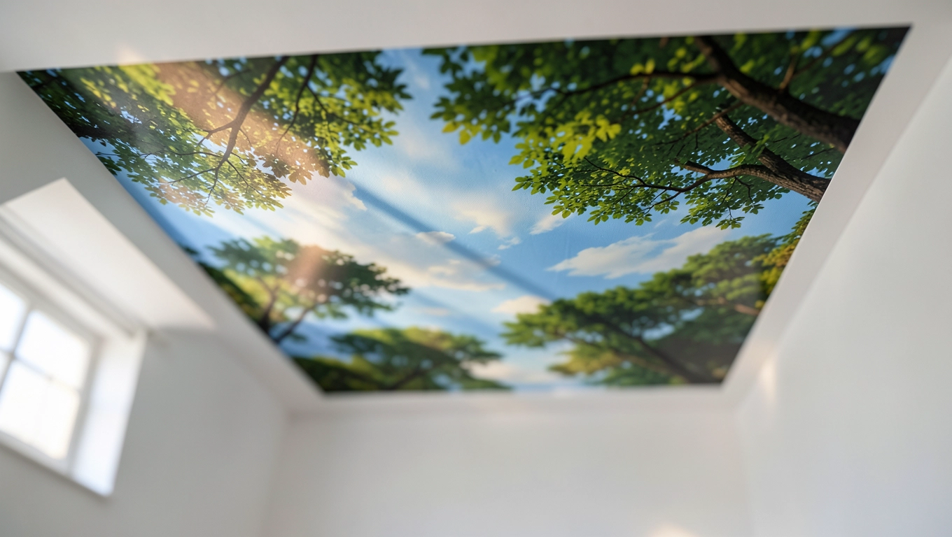 fototapeta 3d na sufit