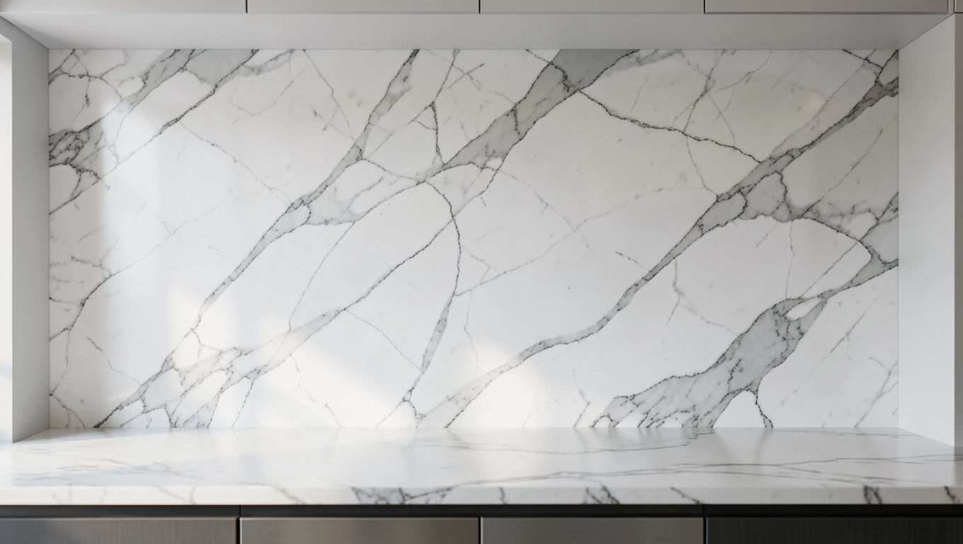 Fototapety 3D zamiast płytek w kuchni