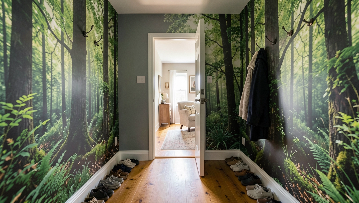 Fototapety do przedpokoju aranżacje