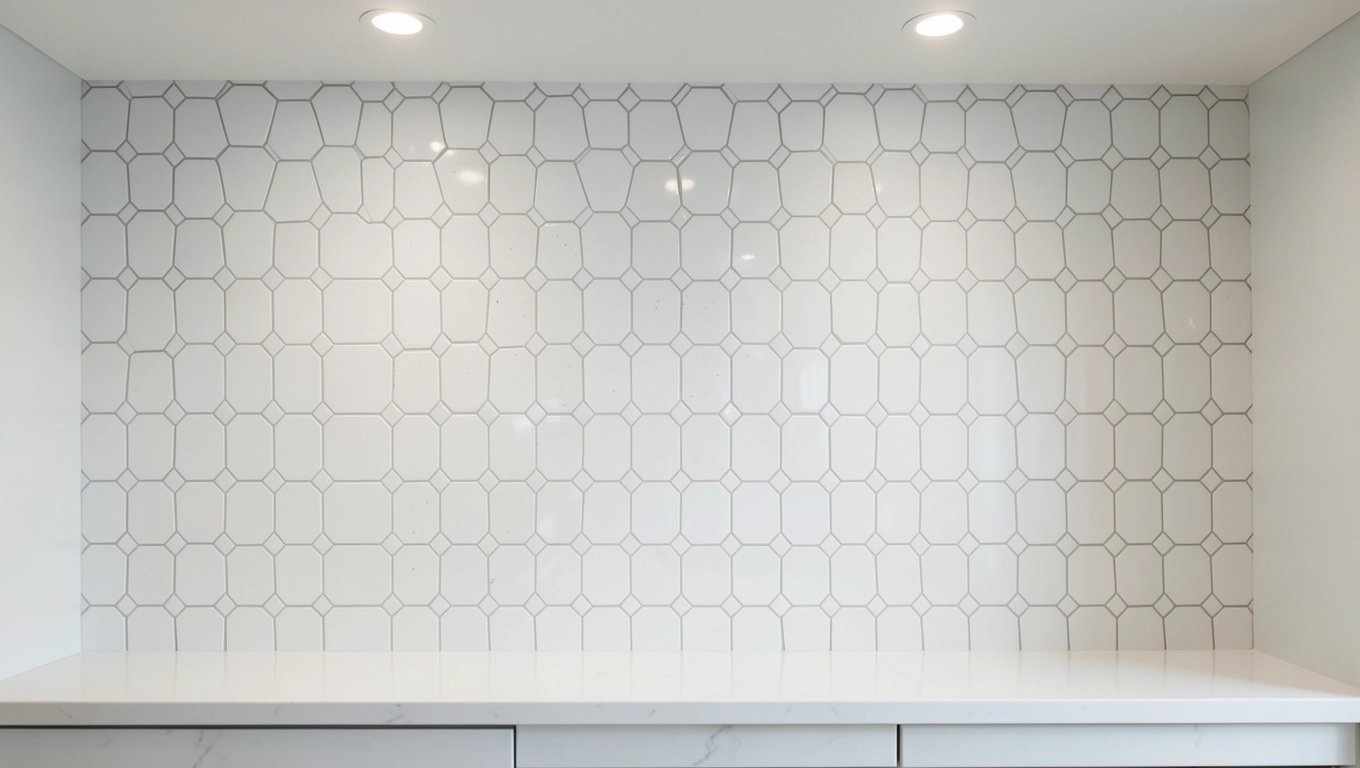 Fototapety imitujące kafelki do kuchni