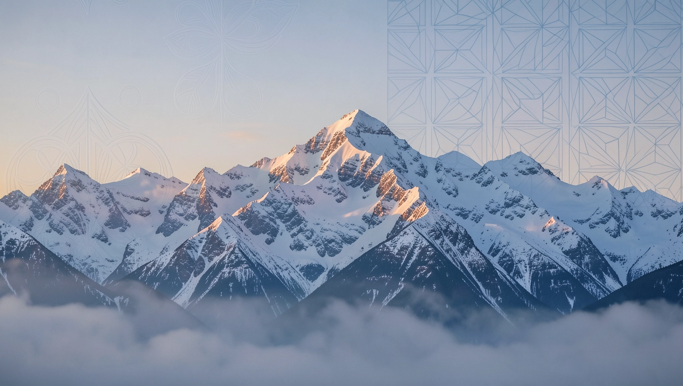 Góry i skandynawskie wzory do sypialni