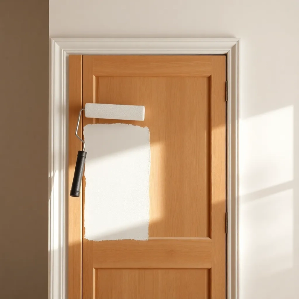 Ile kosztuje malowanie drzwi drewnianych