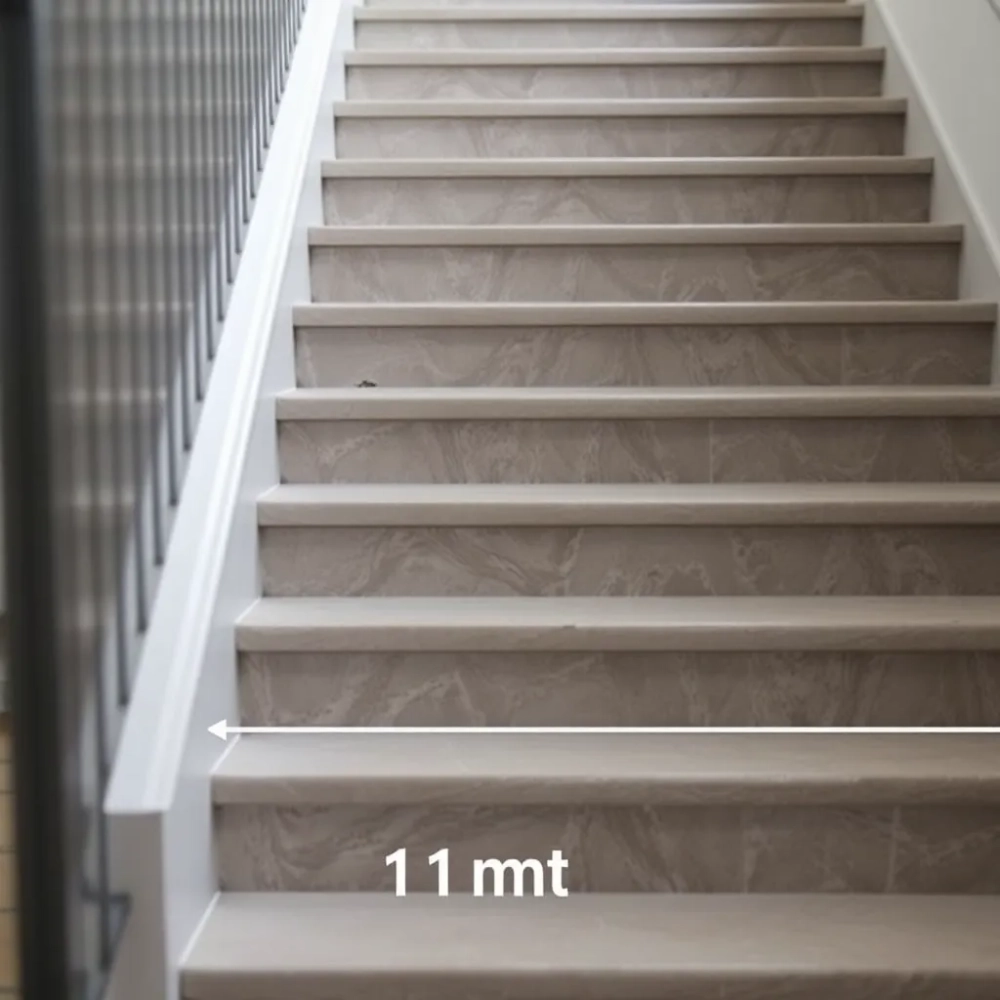 Ile schodów na 1 metr