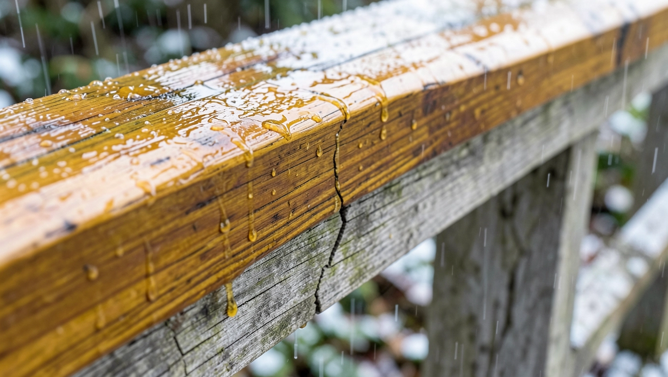 Impregnacja drewna na poręcze na zewnątrz