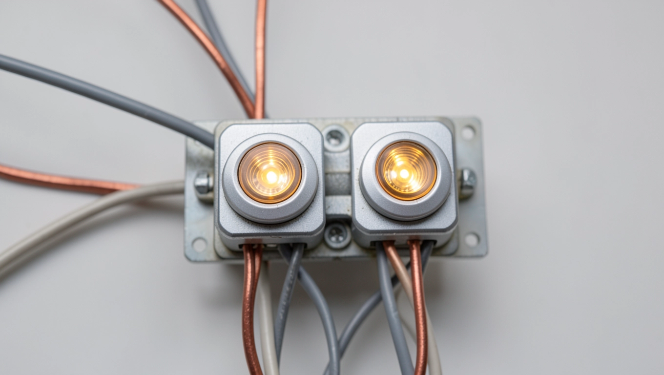 Instrukcja podłączenia podwójnego wyłącznika schodowego