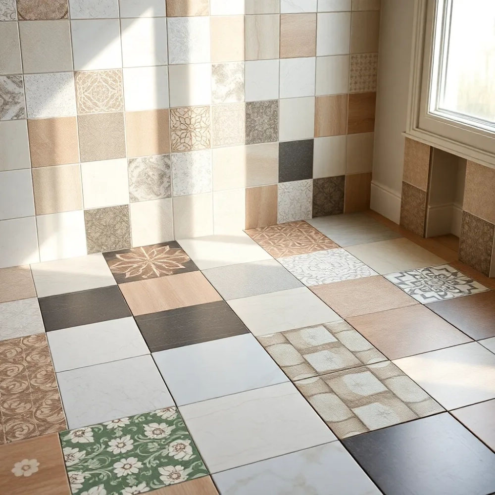 Jak łączyć różne płytki