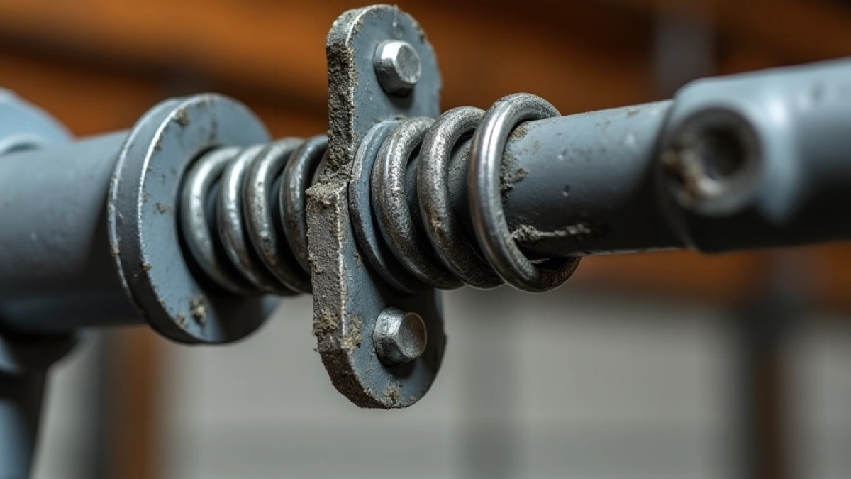 Jak naciągnąć sprężynę w bramie garażowej uchylnej