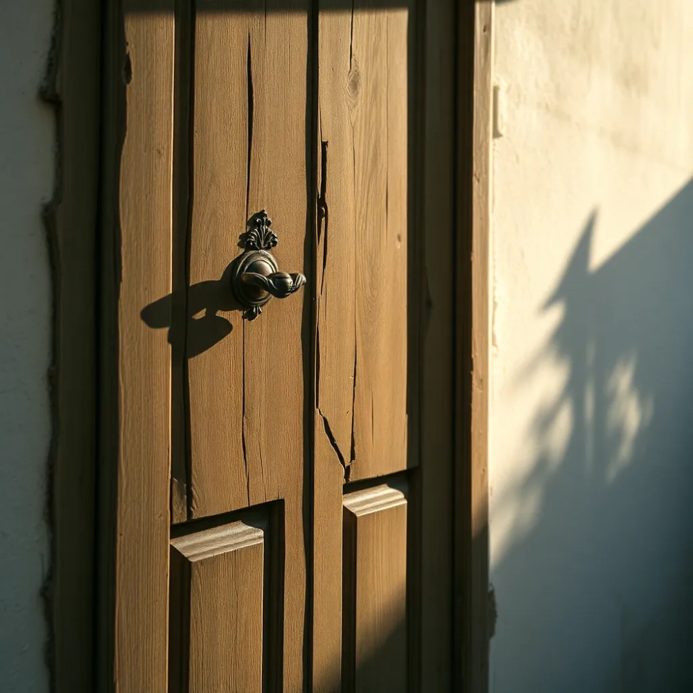Jak naprawić drewniane drzwi