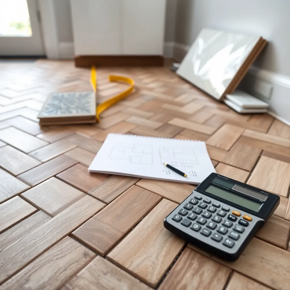 Jak obliczyć płytki w jodełkę