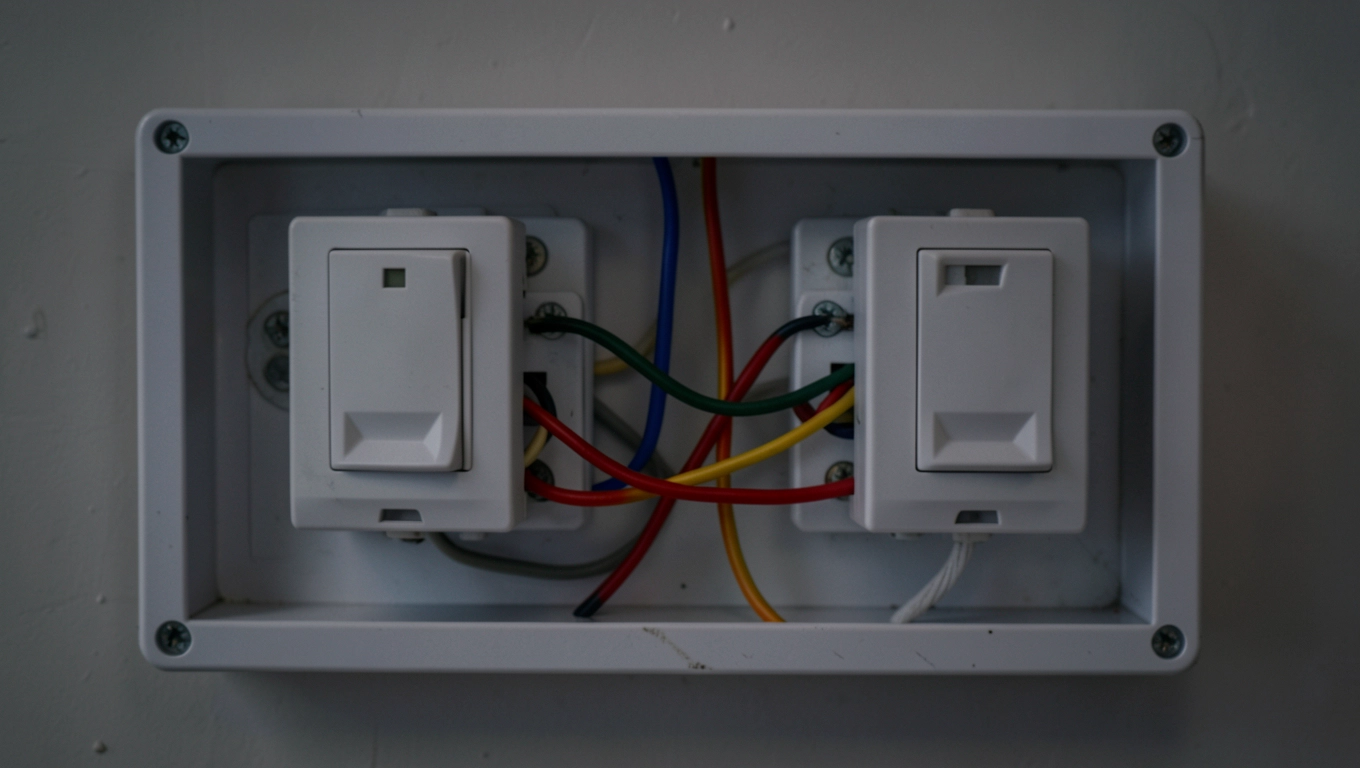 jak podłączyć 4 wyłączniki schodowe