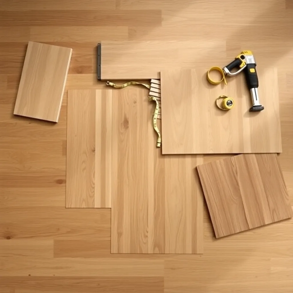 Jak położyć panele na podłoga drewnianą