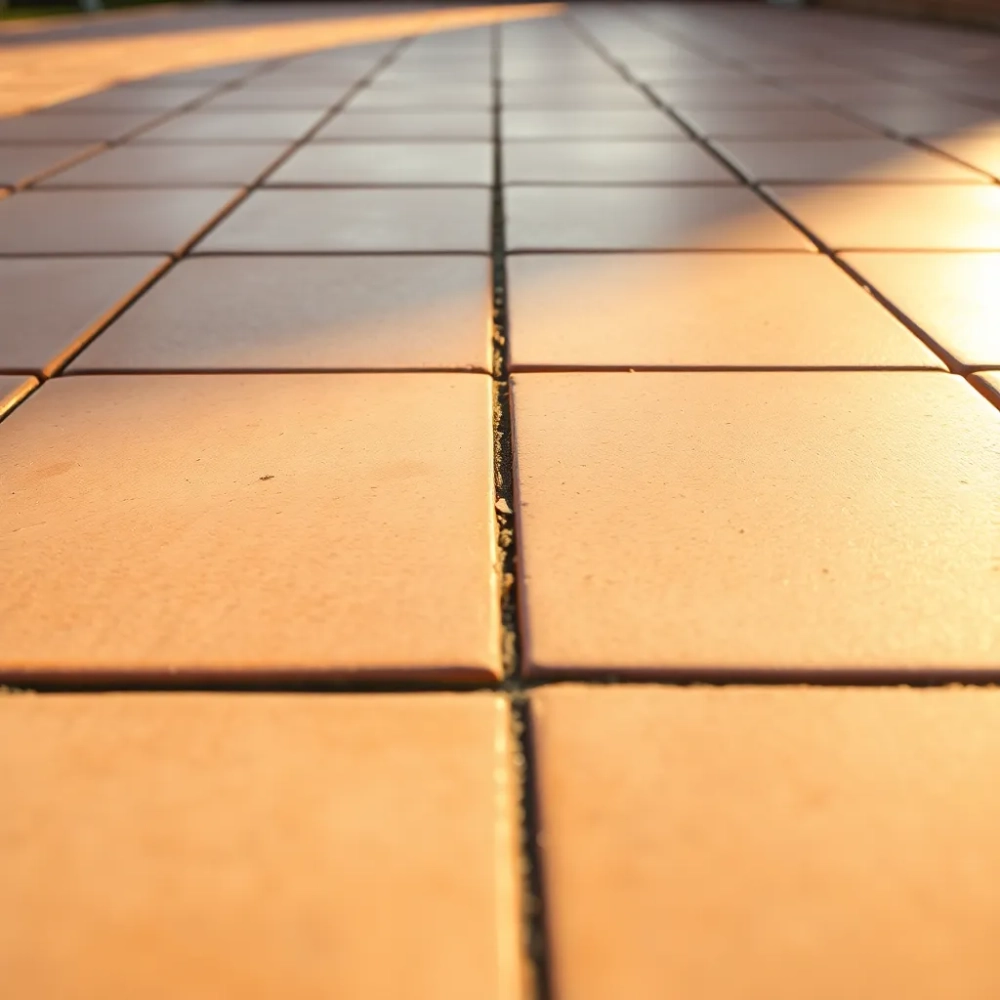 jak położyć płytki na tarasie żeby nie odpadły