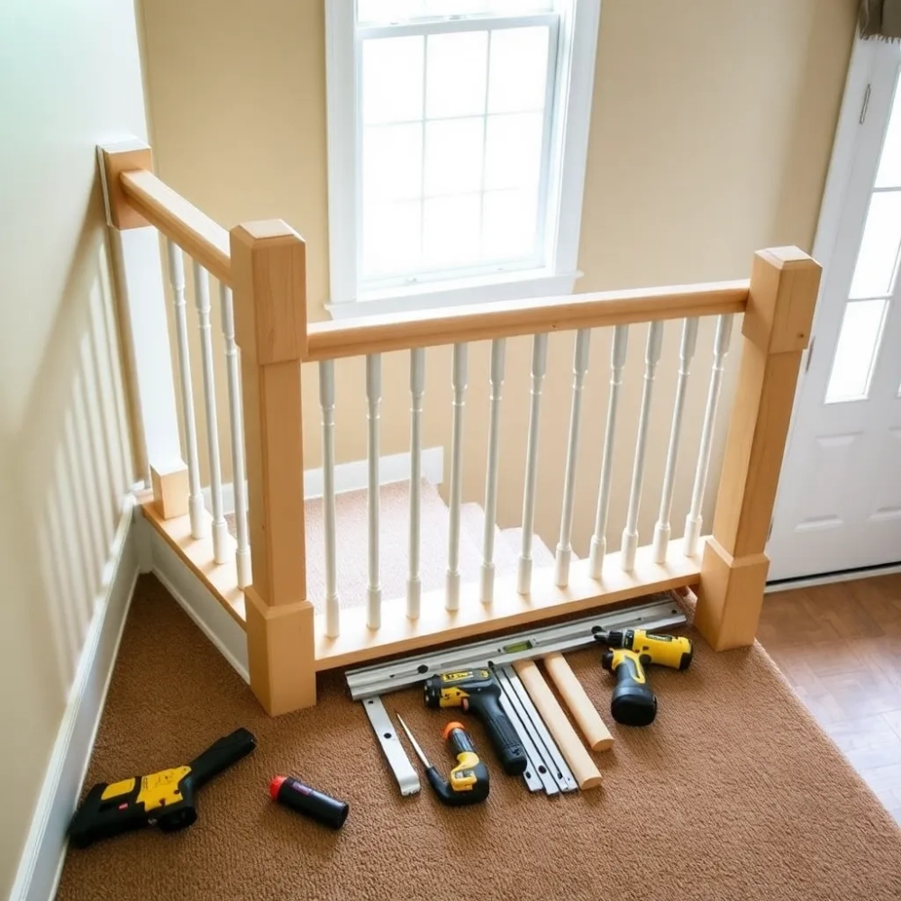 Jak samemu zrobić balustradę na schody