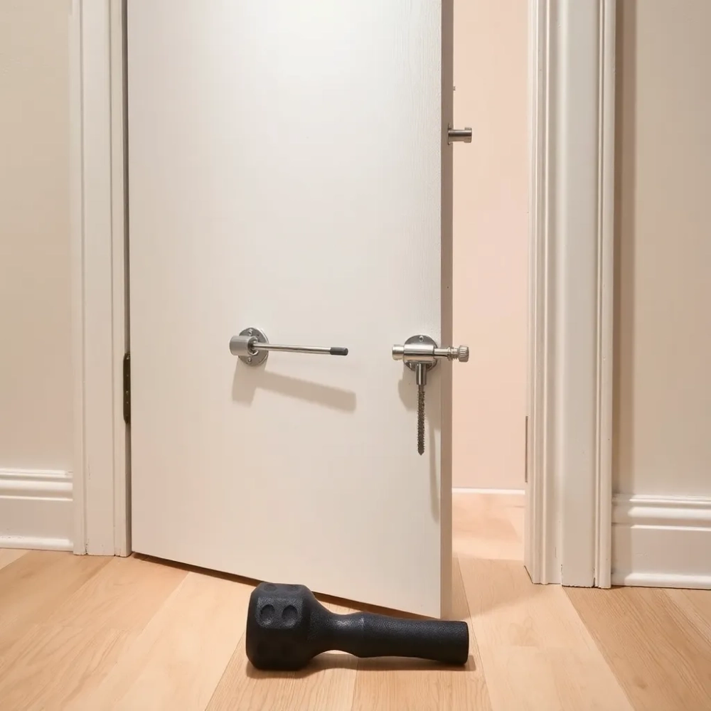 Jak ściągnąć drzwi z zawiasów