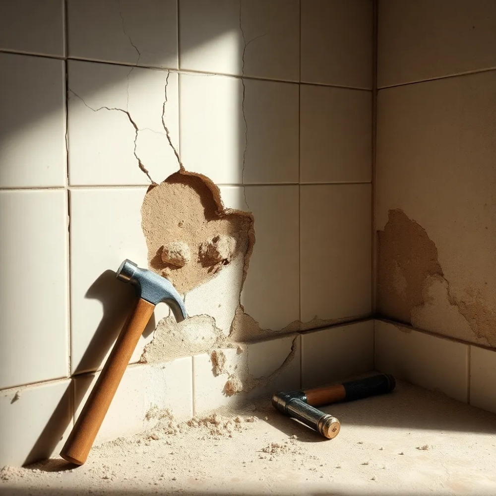 Jak skuć płytki ze ściany
