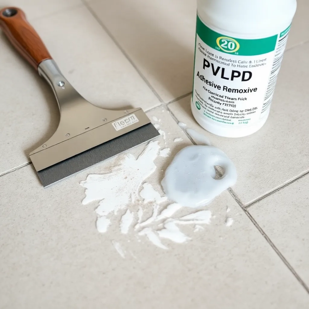 Jak usunąć stary klej po płytkach pcv