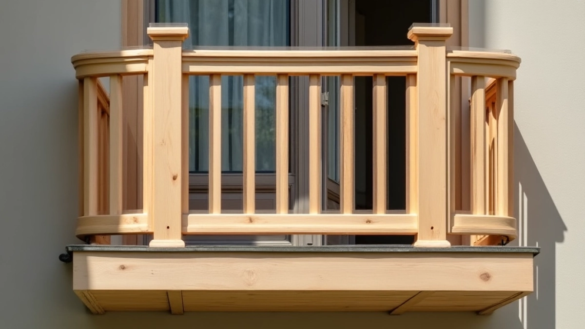 jak wykonać balustradę balkonową