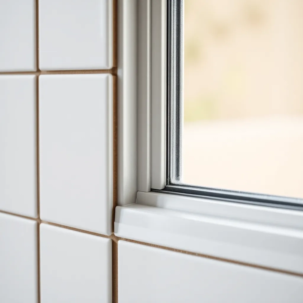 Jak wykończyć płytki przy oknie