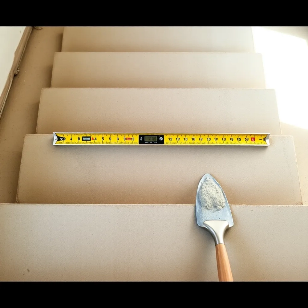 Jak wyrównać wysokość stopni schodów