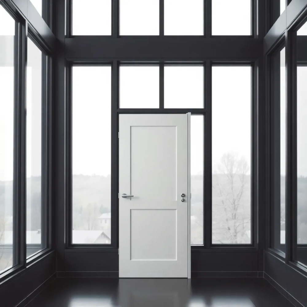 Jaki kolor drzwi wewnętrznych do antracytowych okien