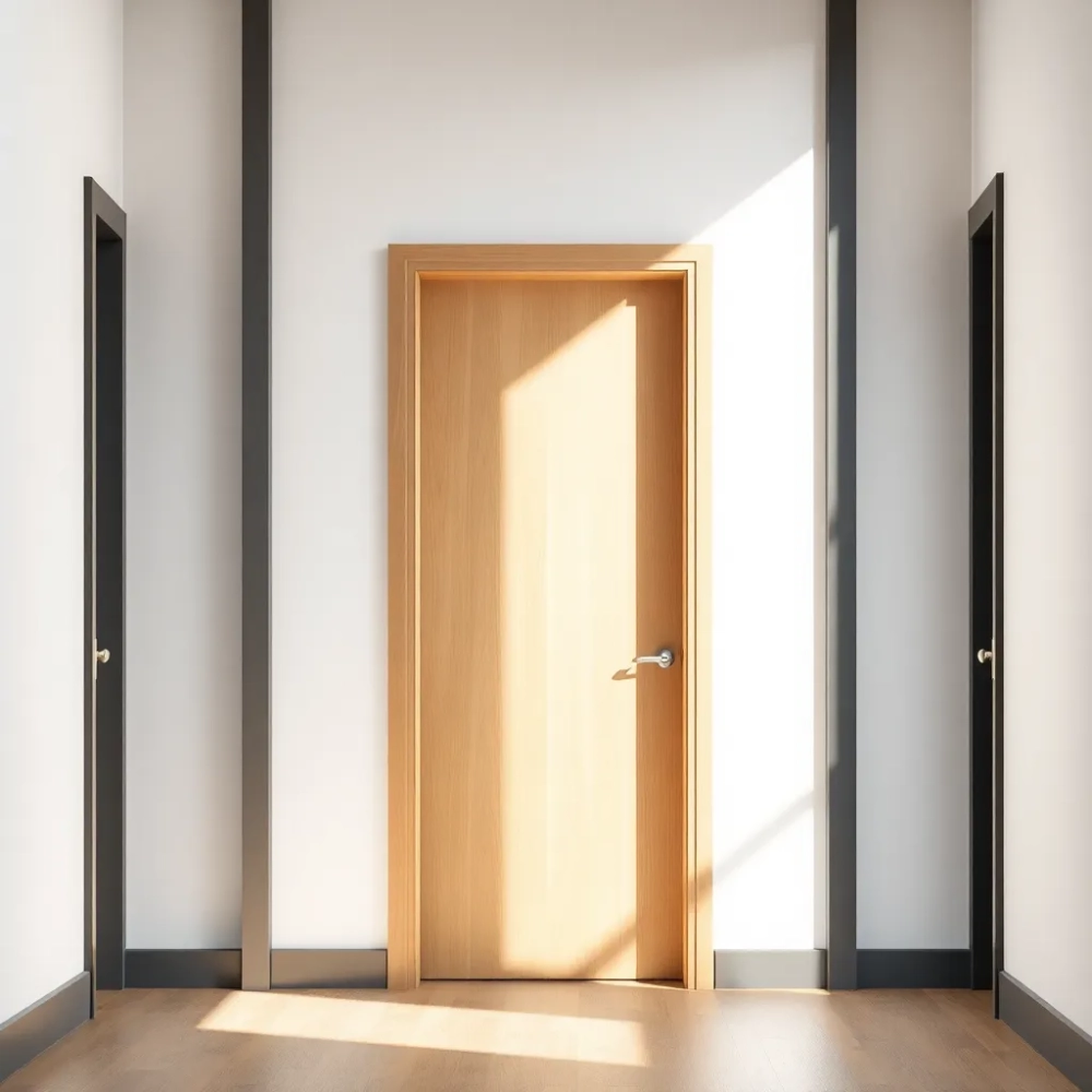 Jaki kolor futryn do jasnych drzwi