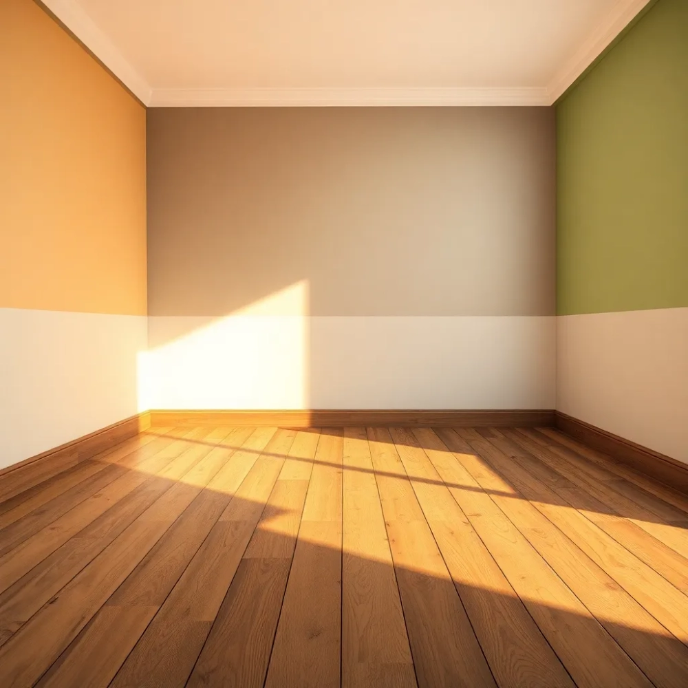 Jaki kolor ścian do drewnianej podłogi