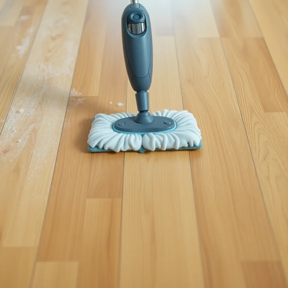 Jaki mop parowy do drewnianej podłogi
