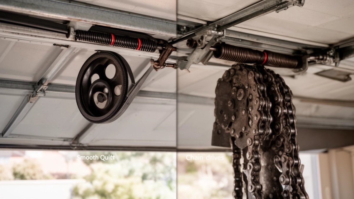 jaki napęd do bramy garażowej uchylnej