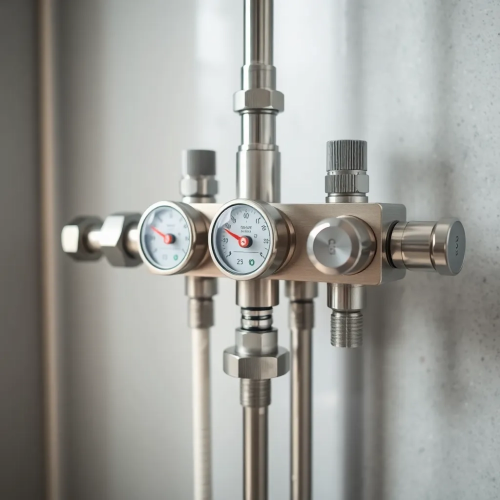 jaki rozdzielacz do podłogówki 100m2