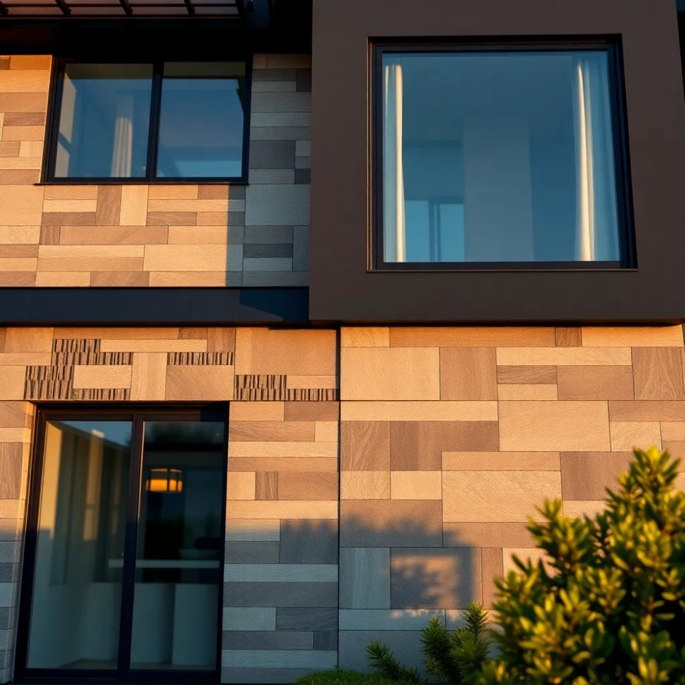 Jakie płytki na elewację domu