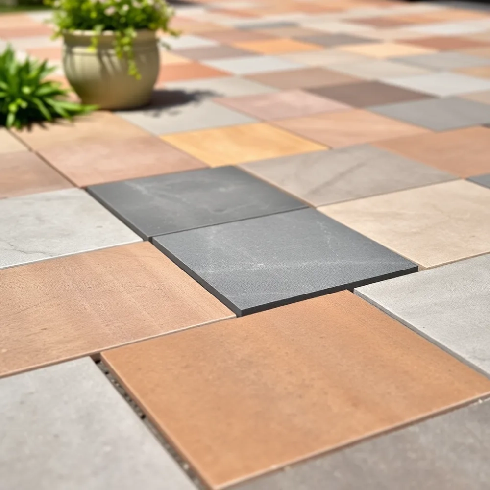 Jakie płytki na taras