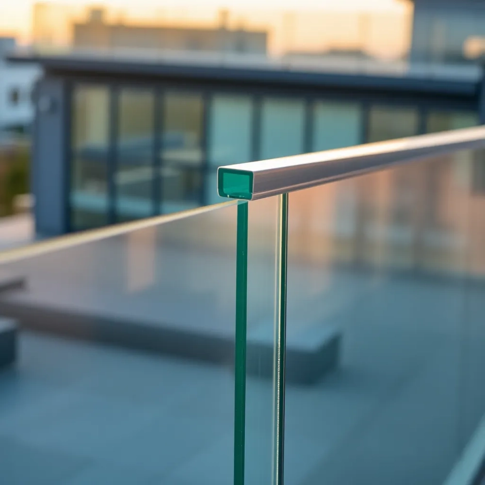 Jakie szkło na balustrady zewnętrzne