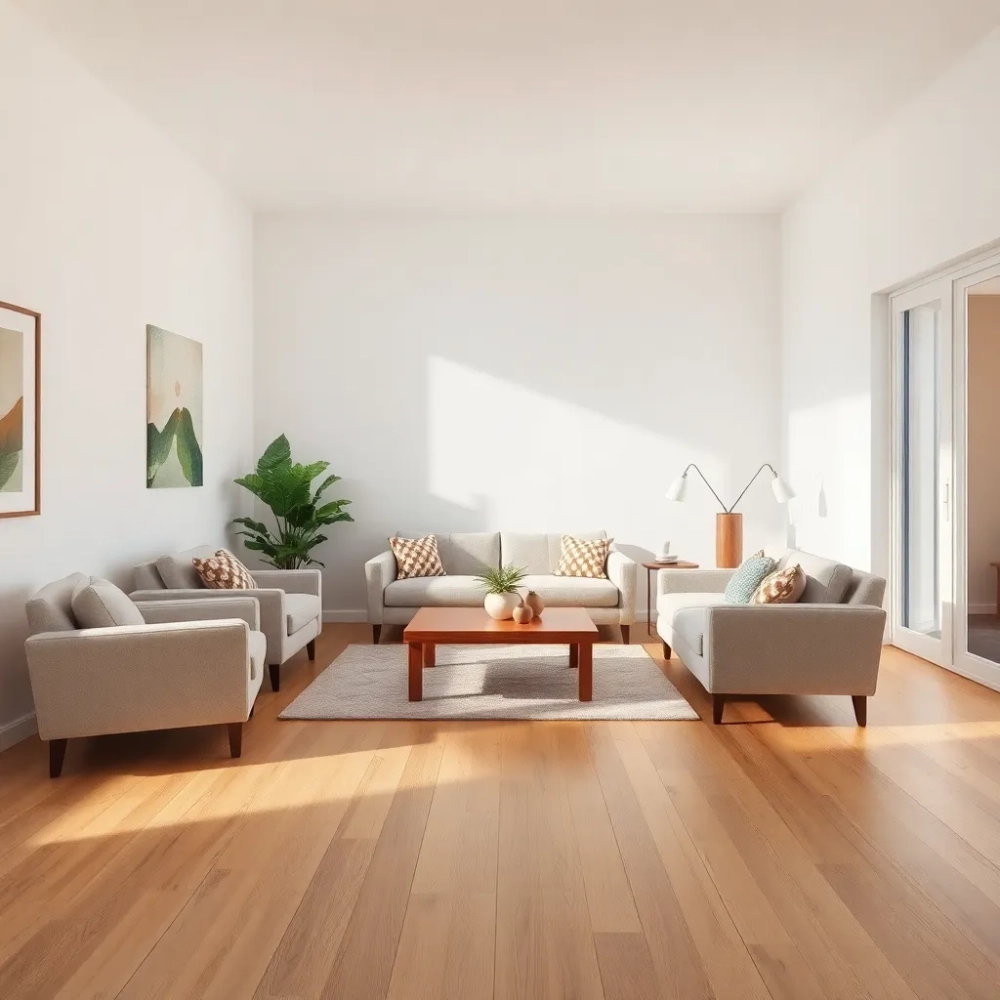 jasna podłoga jakie meble