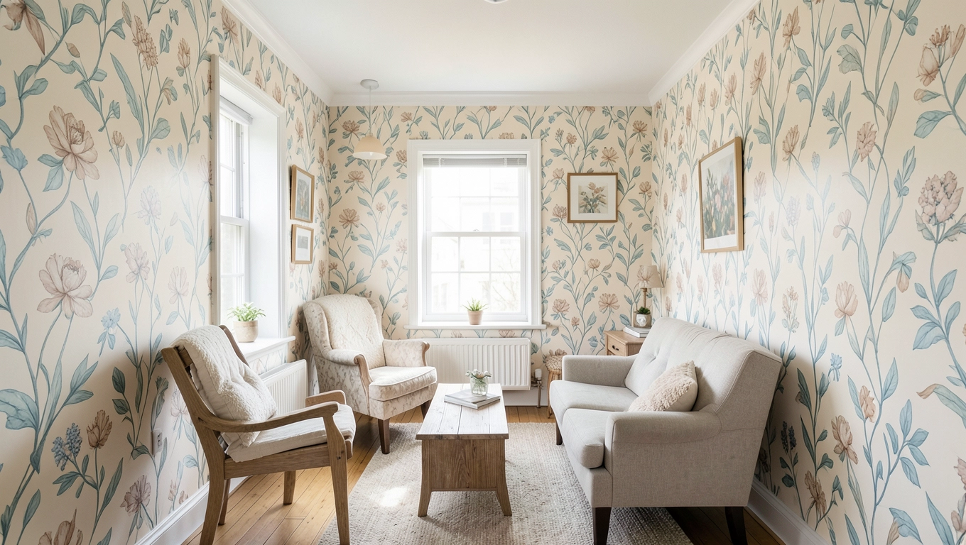 Jasne motywy fototapet do ciasnego pokoju